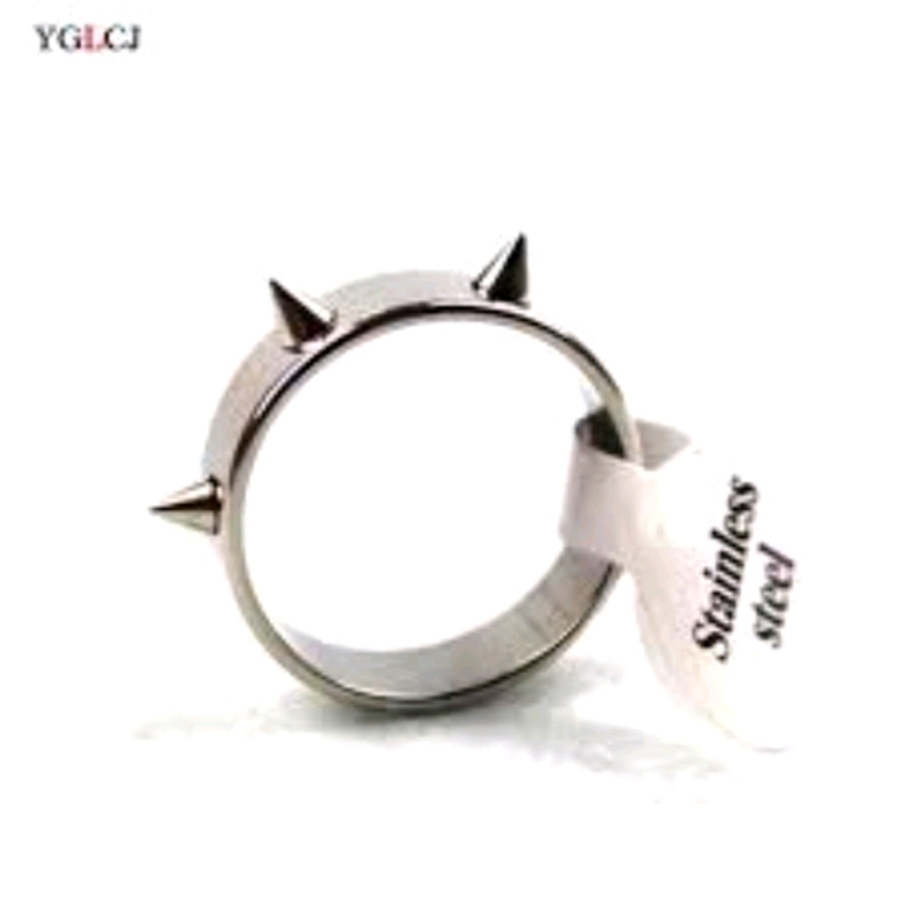 Punk Rock Men's Self Defnse Fashion Titanium Ring